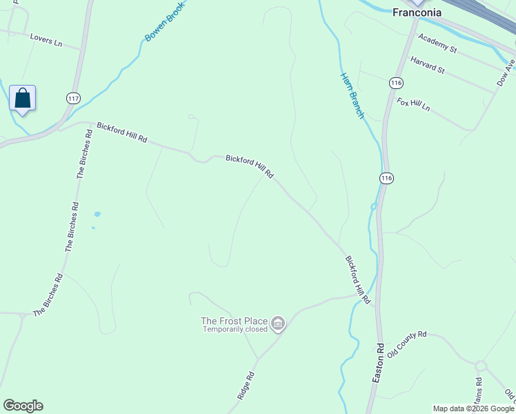 map of restaurants, bars, coffee shops, grocery stores, and more near 49 Split Rock Drive in Franconia