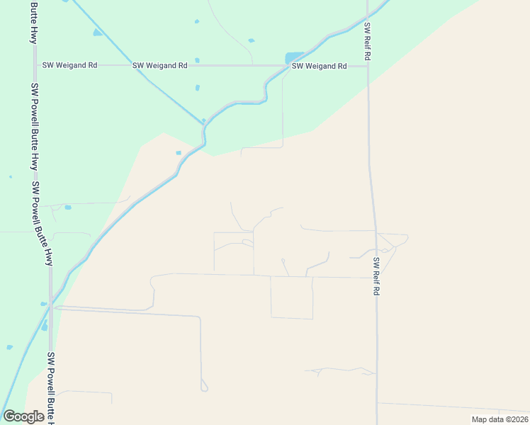map of restaurants, bars, coffee shops, grocery stores, and more near 13407 South West Umbarger in Powell Butte