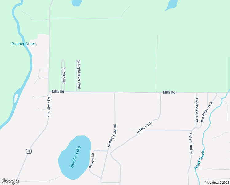 map of restaurants, bars, coffee shops, grocery stores, and more near 1682 Norway Lake Road in Prescott