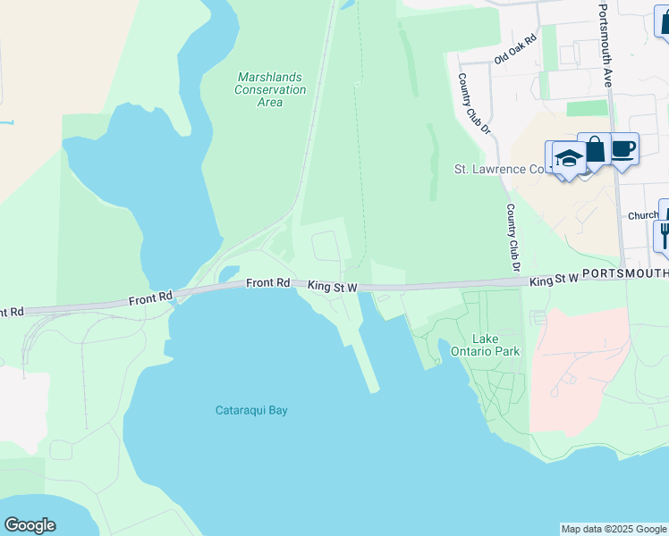 map of restaurants, bars, coffee shops, grocery stores, and more near 1100 Trailhead Place in Kingston