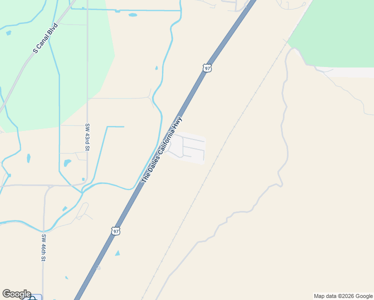 map of restaurants, bars, coffee shops, grocery stores, and more near 6100 South Highway 97 in Redmond