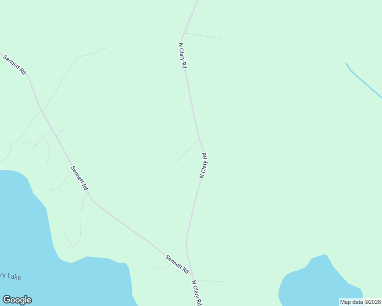 map of restaurants, bars, coffee shops, grocery stores, and more near 196 North Clary Road in Jefferson