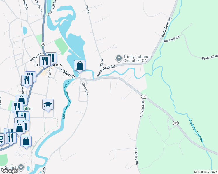 map of restaurants, bars, coffee shops, grocery stores, and more near 15 Moka Court in Paris