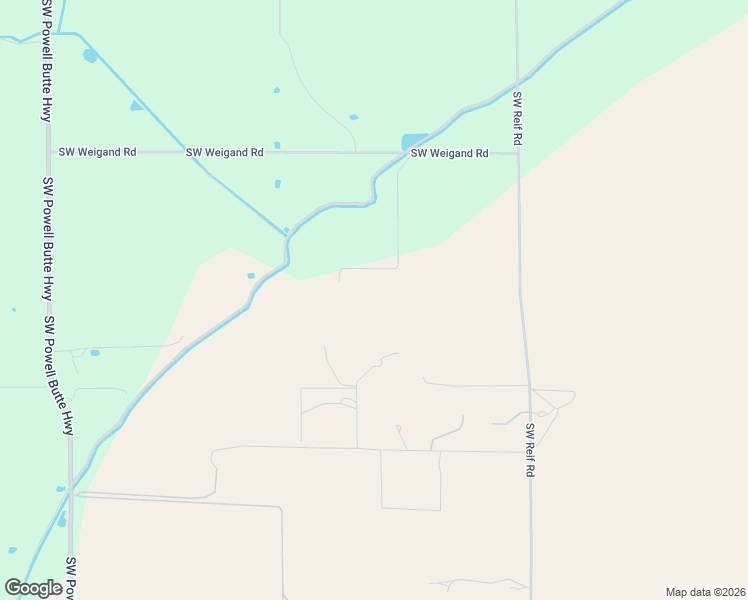 map of restaurants, bars, coffee shops, grocery stores, and more near 13407 South West Umbarger in Powell Butte