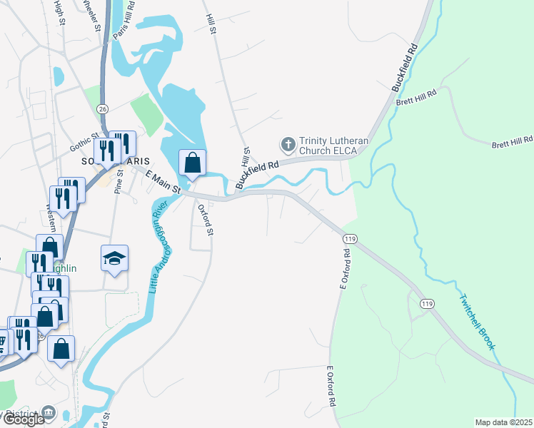 map of restaurants, bars, coffee shops, grocery stores, and more near 15 Moka Court in Paris