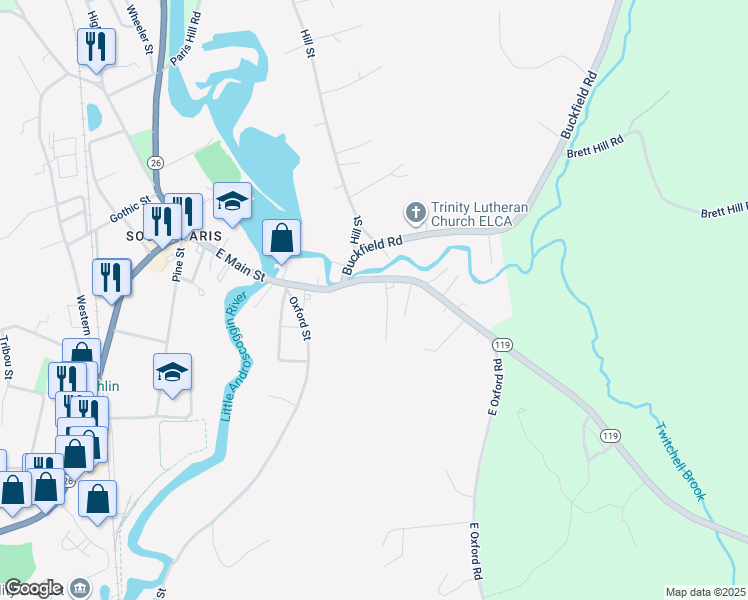 map of restaurants, bars, coffee shops, grocery stores, and more near 15 Moka Court in Paris