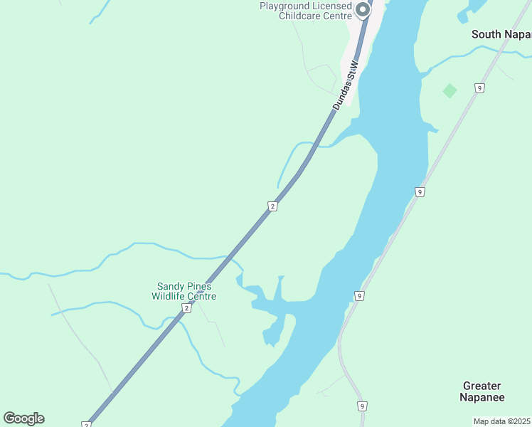 map of restaurants, bars, coffee shops, grocery stores, and more near 7526 Lennox and Addington 2 in Greater Napanee