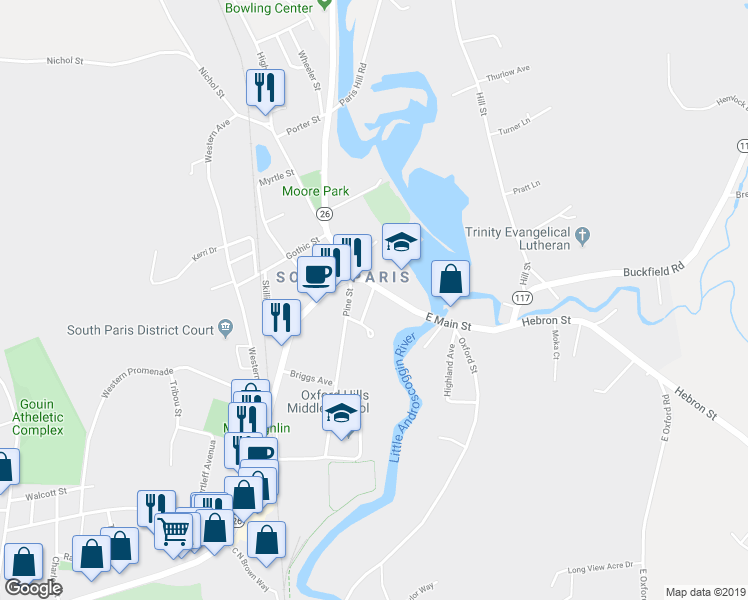 map of restaurants, bars, coffee shops, grocery stores, and more near 10 Barrows Street in Paris