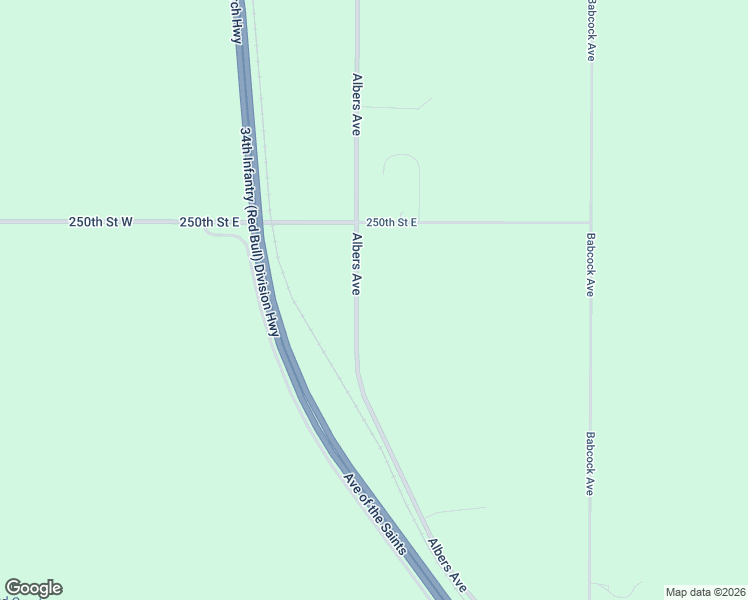 map of restaurants, bars, coffee shops, grocery stores, and more near 25171 Albers Avenue in Faribault
