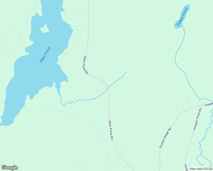 map of restaurants, bars, coffee shops, grocery stores, and more near 542 Allen Pond Road in Greene