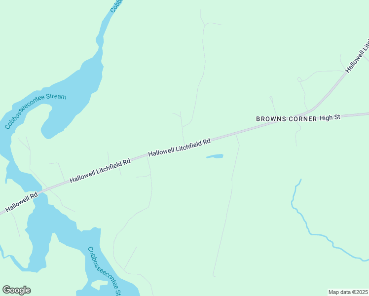 map of restaurants, bars, coffee shops, grocery stores, and more near 1208 Hallowell Litchfield Road in West Gardiner