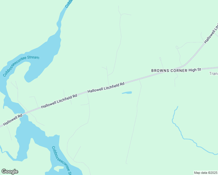 map of restaurants, bars, coffee shops, grocery stores, and more near 1194 Hallowell Litchfield Road in West Gardiner