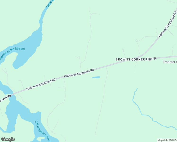 map of restaurants, bars, coffee shops, grocery stores, and more near 1194 Hallowell Litchfield Road in West Gardiner