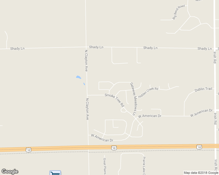 map of restaurants, bars, coffee shops, grocery stores, and more near 2310 Gateway Meadows Lane in Neenah