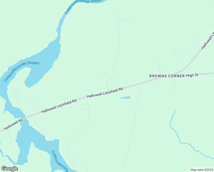 map of restaurants, bars, coffee shops, grocery stores, and more near 1208 Hallowell Litchfield Road in West Gardiner