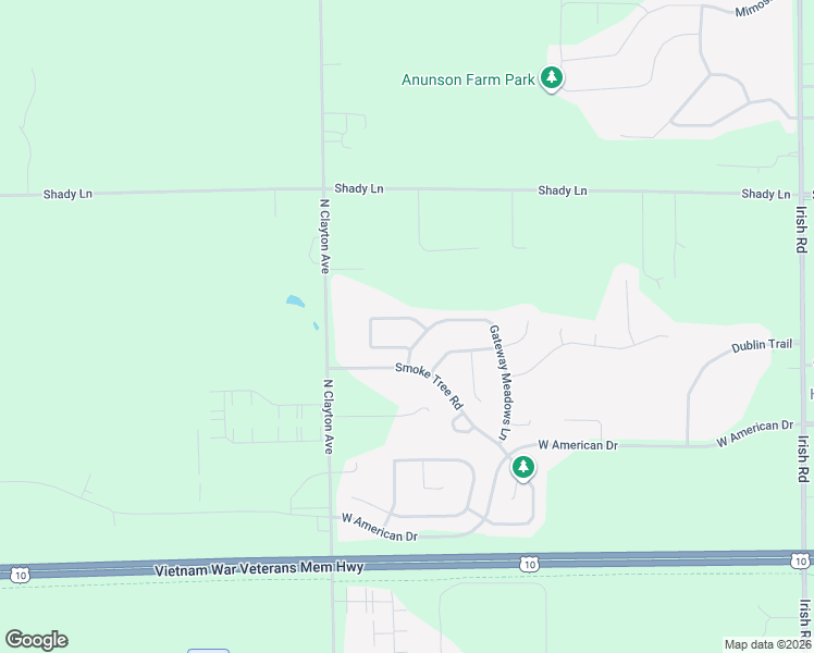 map of restaurants, bars, coffee shops, grocery stores, and more near 2310 Gateway Meadows Lane in Neenah