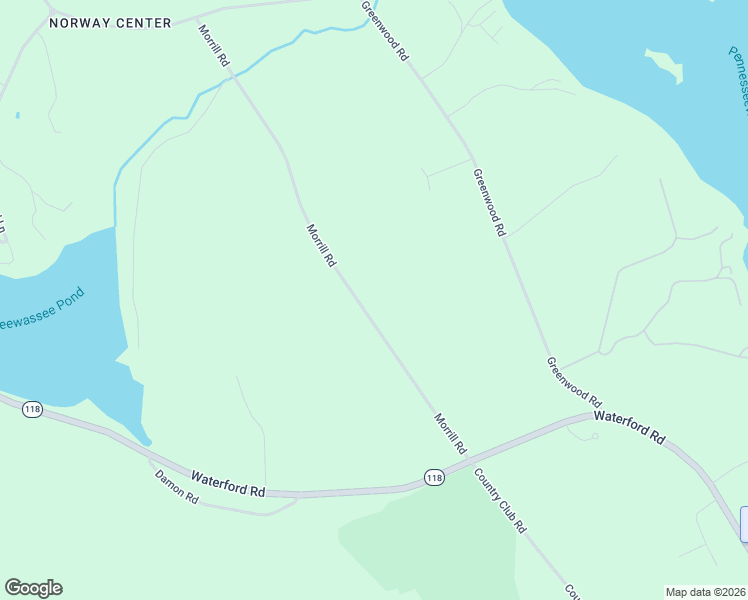 map of restaurants, bars, coffee shops, grocery stores, and more near 83 Morrill Road in Norway