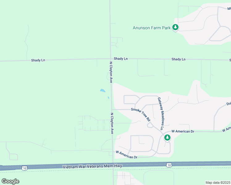 map of restaurants, bars, coffee shops, grocery stores, and more near 9214 North Clayton Avenue in Neenah