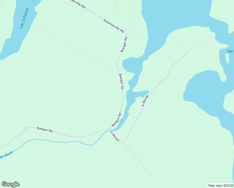 map of restaurants, bars, coffee shops, grocery stores, and more near 1113 Bangor Road in Clare