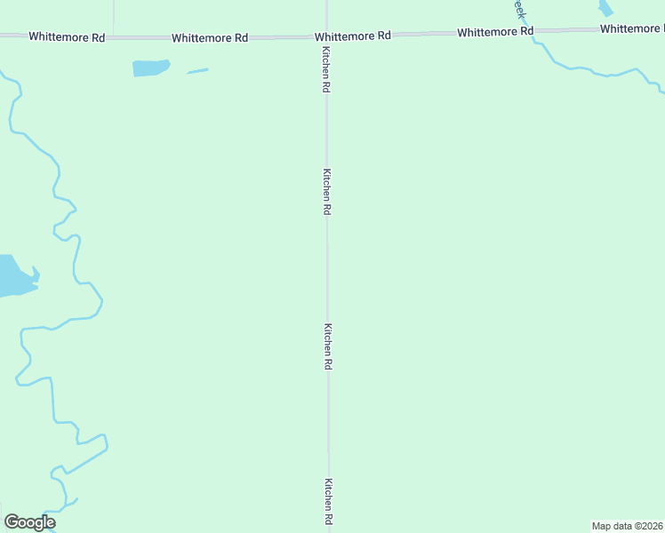 map of restaurants, bars, coffee shops, grocery stores, and more near 1831 Kitchen Road in Whittemore