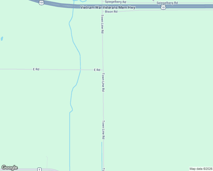 map of restaurants, bars, coffee shops, grocery stores, and more near 9266 Town Line Road in Larsen