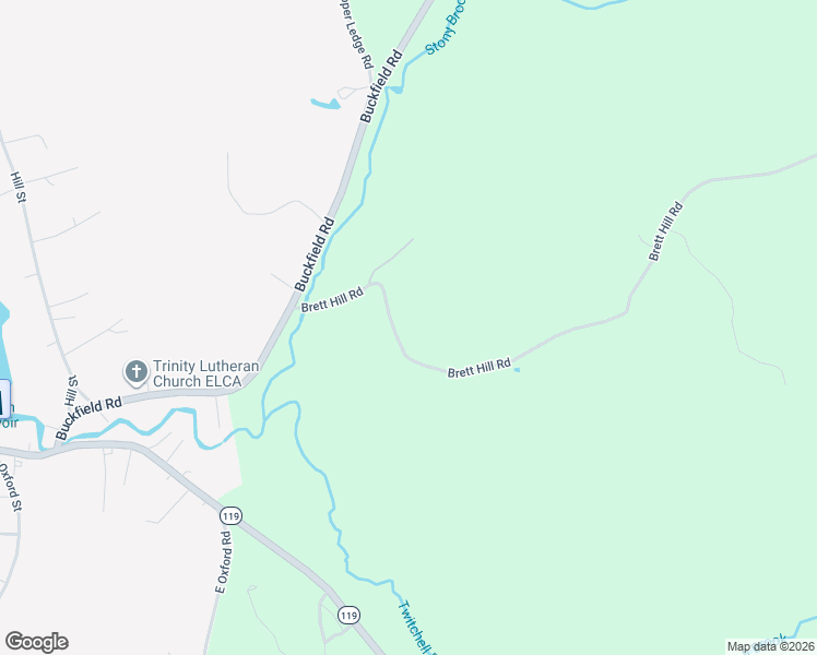 map of restaurants, bars, coffee shops, grocery stores, and more near 53 Brett Hill Road in Paris