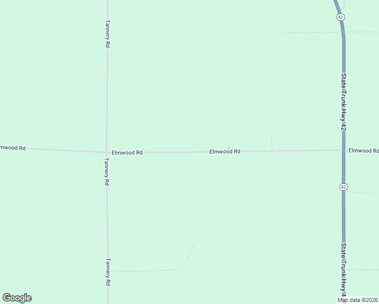 map of restaurants, bars, coffee shops, grocery stores, and more near 4613 Elmwood Road in Two Rivers