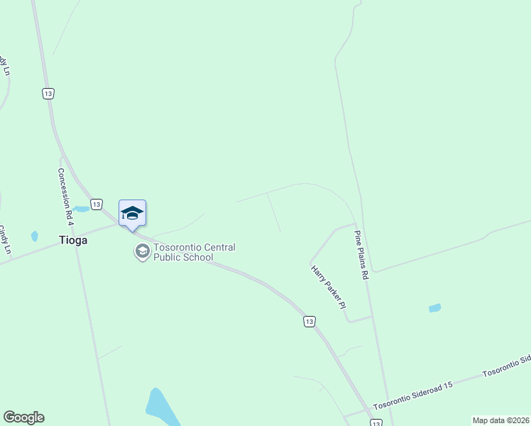 map of restaurants, bars, coffee shops, grocery stores, and more near 7028 Pine Plains Road in Simcoe County