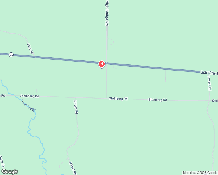 map of restaurants, bars, coffee shops, grocery stores, and more near 925 South High Bridge Road in Wellston