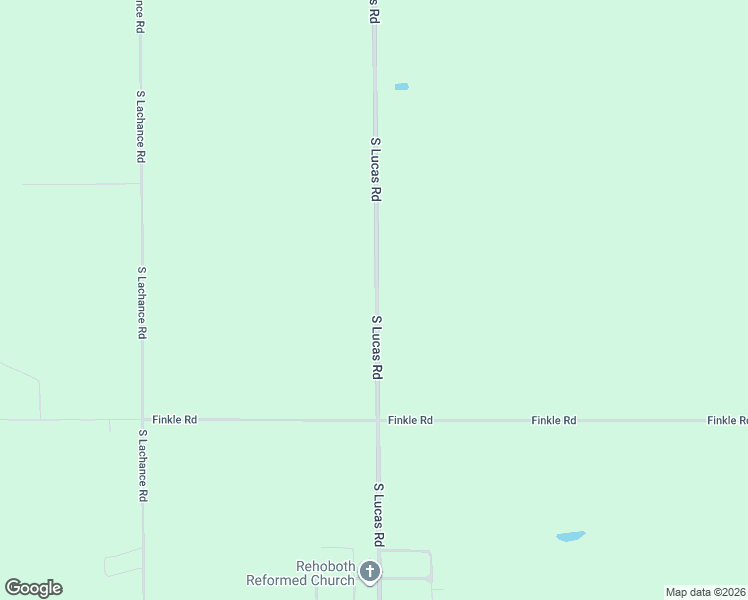 map of restaurants, bars, coffee shops, grocery stores, and more near 7740 South Lucas Road in McBain