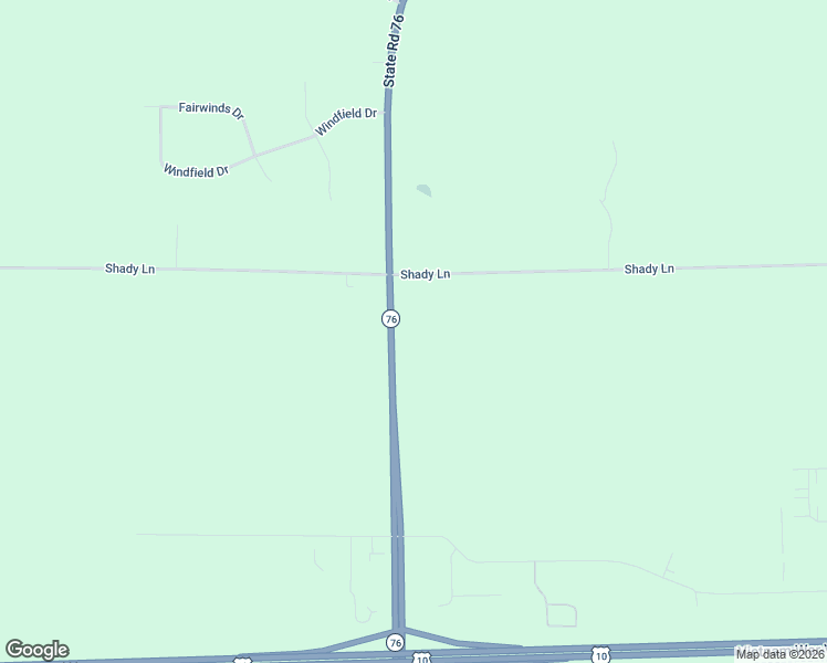 map of restaurants, bars, coffee shops, grocery stores, and more near 2879 Shady Lane in Neenah