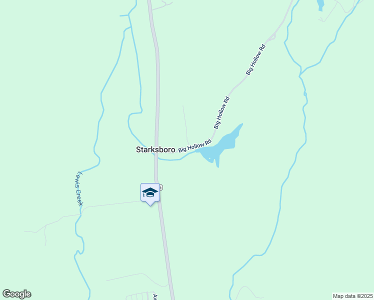 map of restaurants, bars, coffee shops, grocery stores, and more near 132 Big Hollow Road in Starksboro