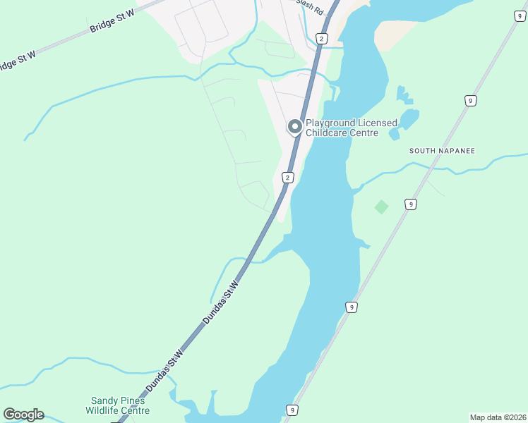 map of restaurants, bars, coffee shops, grocery stores, and more near 196 Cherrywood Parkway in Greater Napanee