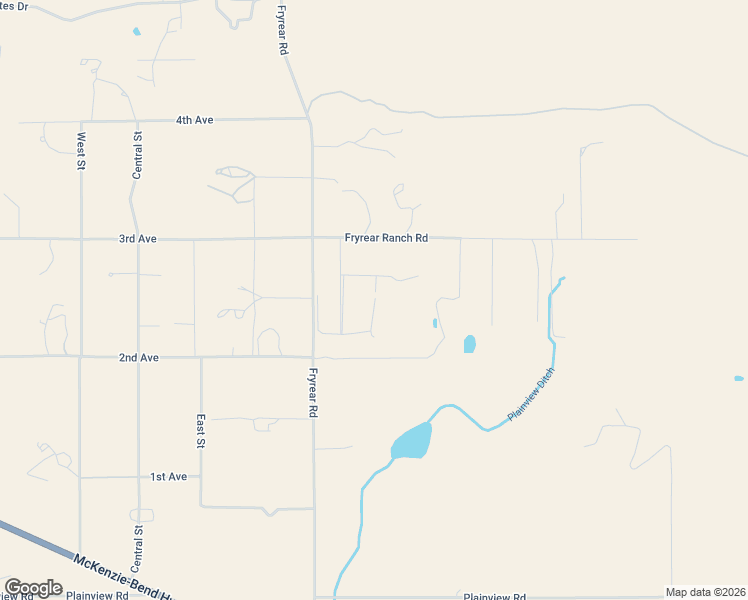 map of restaurants, bars, coffee shops, grocery stores, and more near 67100 Fryrear Road in Bend