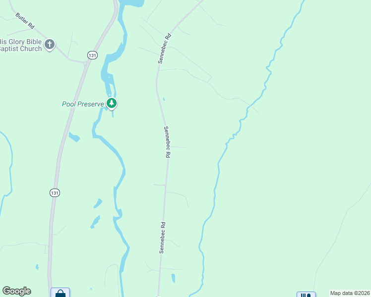 map of restaurants, bars, coffee shops, grocery stores, and more near 405 Sennebec Road in Union