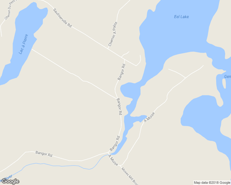 map of restaurants, bars, coffee shops, grocery stores, and more near Bangor Road in Meteghan River