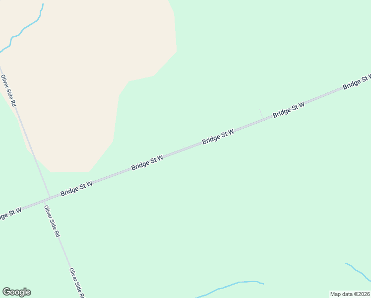 map of restaurants, bars, coffee shops, grocery stores, and more near Bridge Street West in Napanee