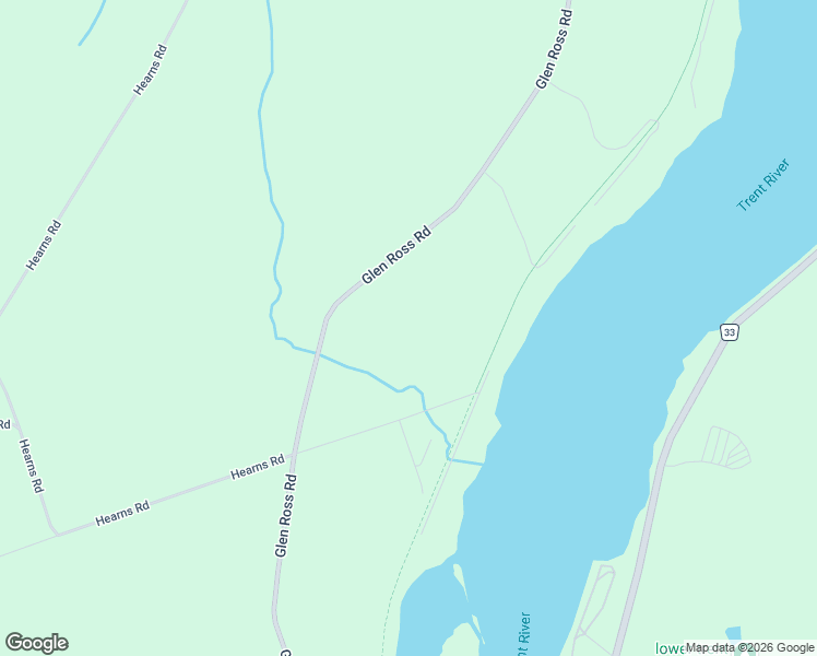 map of restaurants, bars, coffee shops, grocery stores, and more near 332 Glen Ross Road in Quinte West