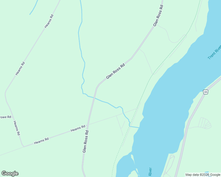 map of restaurants, bars, coffee shops, grocery stores, and more near 332 Glen Ross Road in Quinte West