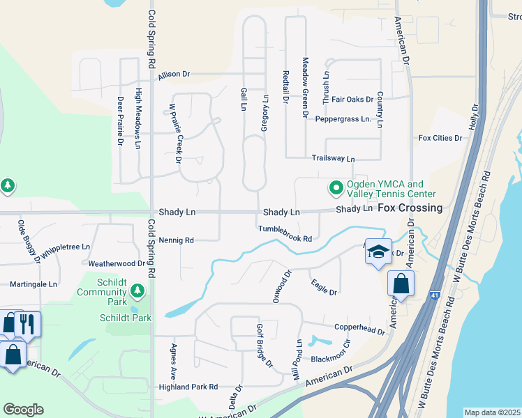 map of restaurants, bars, coffee shops, grocery stores, and more near in Winnebago County