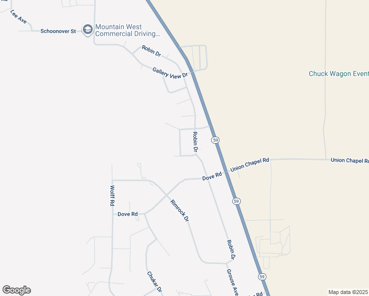 map of restaurants, bars, coffee shops, grocery stores, and more near 7003 Blacktooth Avenue in Gillette