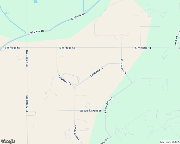 map of restaurants, bars, coffee shops, grocery stores, and more near 11997 Latakomie Street in Powell Butte