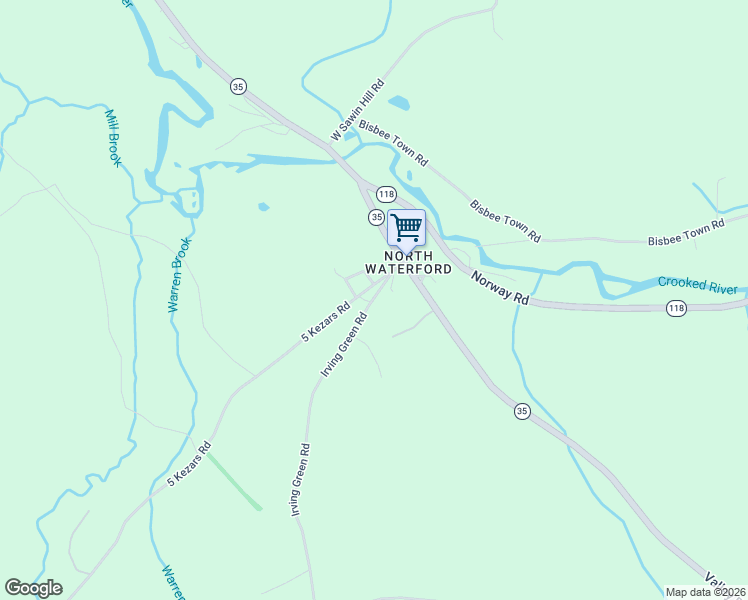 map of restaurants, bars, coffee shops, grocery stores, and more near 18 5 Kezars Road in Waterford