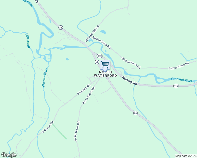 map of restaurants, bars, coffee shops, grocery stores, and more near 18 5 Kezars Road in Waterford