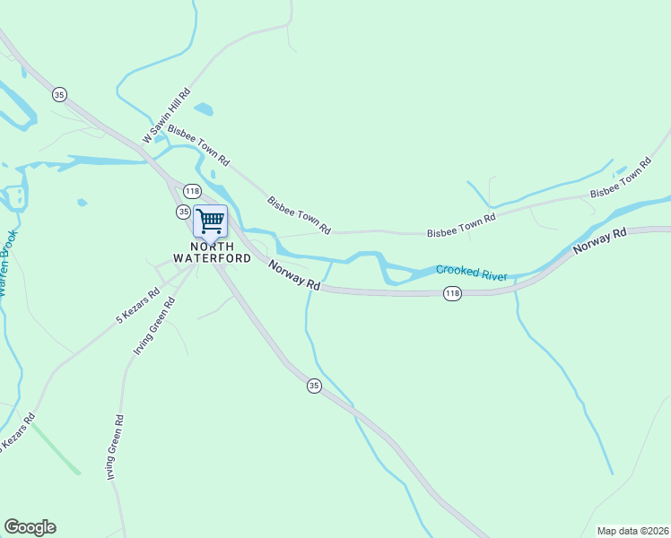 map of restaurants, bars, coffee shops, grocery stores, and more near 64 Norway Road in Waterford