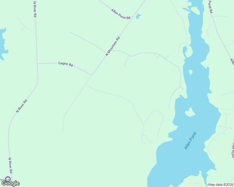 map of restaurants, bars, coffee shops, grocery stores, and more near 62 Allen Pond Campground Road in Greene