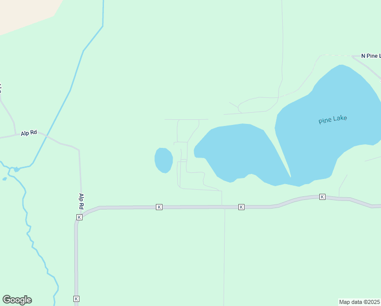 map of restaurants, bars, coffee shops, grocery stores, and more near N7022 West Pine Lake Road in Wild Rose