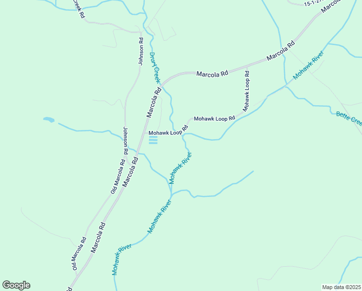 map of restaurants, bars, coffee shops, grocery stores, and more near 39472 Mohawk Loop Road in Marcola