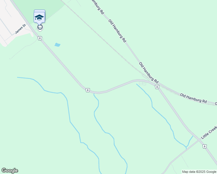 map of restaurants, bars, coffee shops, grocery stores, and more near 463 County Road 8 in Napanee