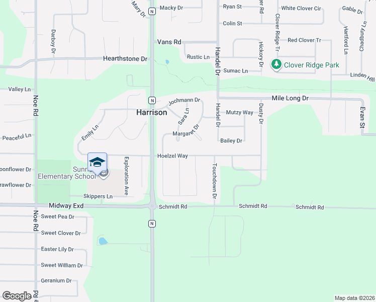 map of restaurants, bars, coffee shops, grocery stores, and more near N9415 Olde Oak Tree Court in Appleton